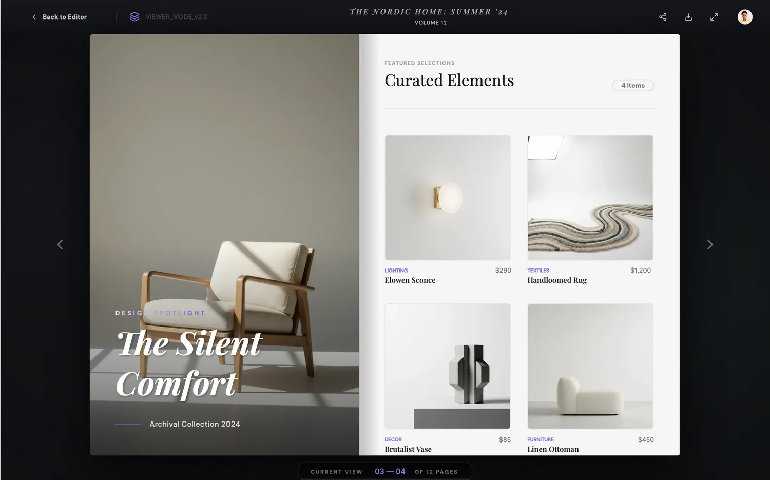 Catalogue &mdash; Published issue
