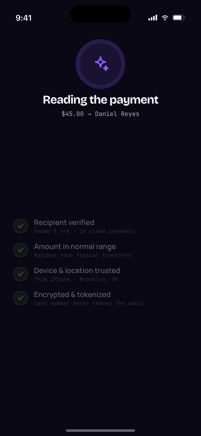 TruePay &mdash; Screening